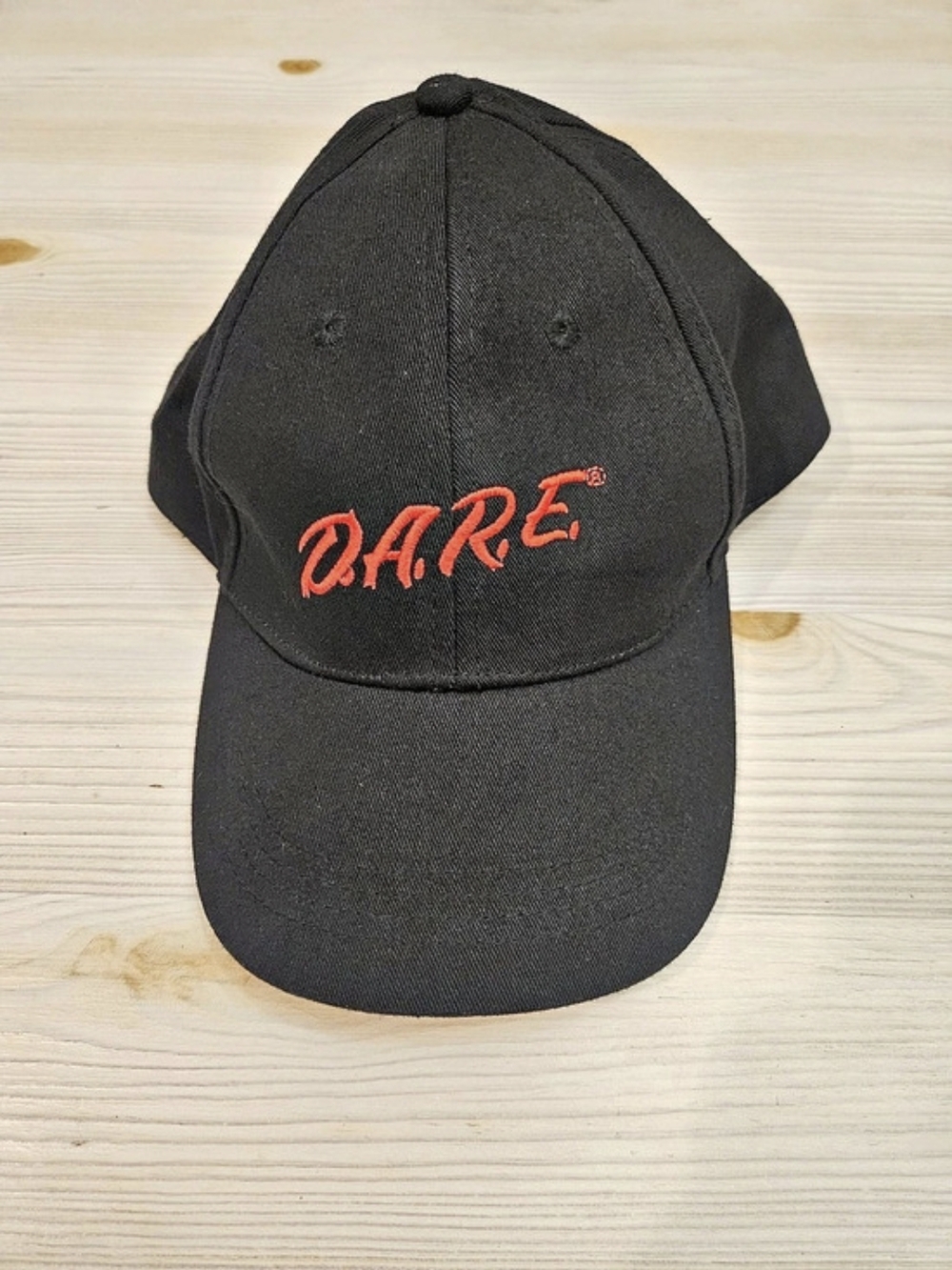 D.A.R.E. Program Dad Hat Black Kids Cotton Cap
